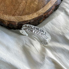 Furrow Adjustable Cuff Bracelet